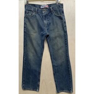 Denizen from Levi's Mens Jeans Tag 29x30 Approx 31x28 281 Straight Fit Blue Deni
